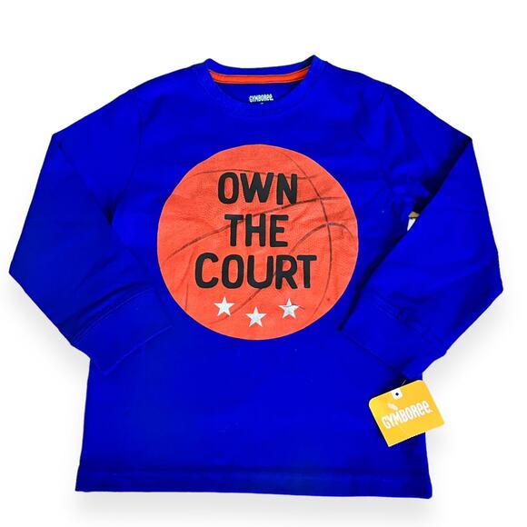 🆕Gymboree Basketball Long Sleeve Tee 3T - Picture 1 of 6